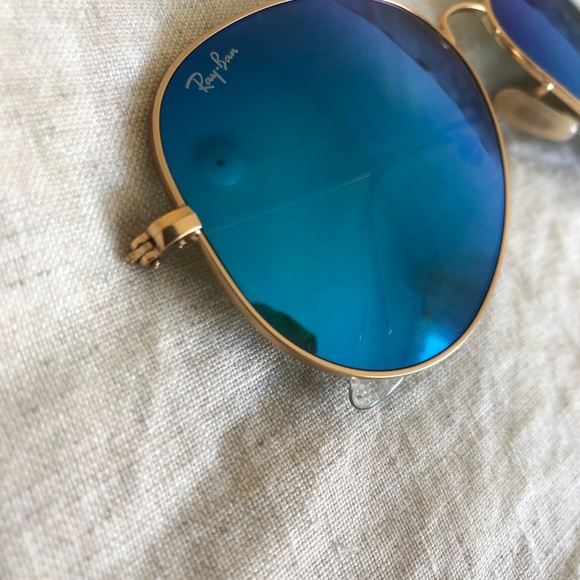 Ray-Ban Aviator Flash Lenses Blue Flash main image 8